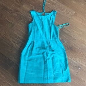 Loft seafoam green dress